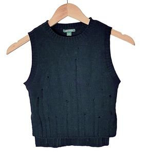 Wild Fable | Target Black jumper vest sweater size extra small